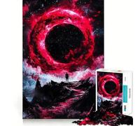 Rompecabezas de 1000 Piezas de la Nebulosa del Anillo Rojo para Adolescentes Refuerza la Memoria Divertido y Relajante Bordes de Calidad Regalo Ideal (38x26cm)