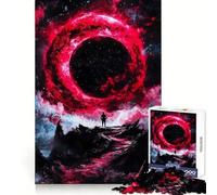 Rompecabezas de 1000 Piezas de la Nebulosa del Anillo Rojo para Adolescentes Refuerza la Memoria Divertido y Relajante Bordes de Calidad Regalo Ideal (38x26cm)