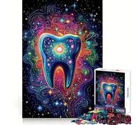 Rompecabezas de 1000 Piezas de la Nebulosa del Diente Estelar para Adultos Regalo Ideal para ejercitar la Mente Juguete para Relajarse Arte para armar Regalo Memorable 50x75cm