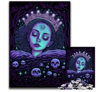 Rompecabezas de 1000 Piezas de la Princesa Durmiente para Adultos, Perfecto para Regalos de cumpleaños, Navidad y Halloween, 50x75cm/19,68x29,52 Pulgadas