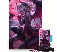 Rompecabezas de 1000 Piezas de la Reina de los Murciélagos, Estilo Anime, para Adolescentes Juguete de Habilidad para un Tiempo Tranquilo Corte Exacto Regalo increíble (50x75cm)