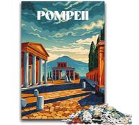 Rompecabezas de 1000 Piezas de Las Ruinas de Pompeya para Adolescentes y Adultos Juego desafiante y Familiar Interacción Entre Padres e Hijos 1000 Piezas (50x75cm)