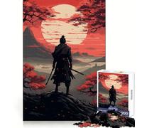 Rompecabezas de 1000 Piezas de Luchadores samuráis para Adolescentes Refuerza la Memoria Divertido y pacífico Borde de Calidad Regalo Ideal (38x26cm)