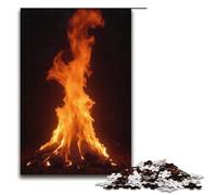 Rompecabezas de 1000 Piezas de Madera con diseño de Incendios forestales Ideal para Juegos educativos decoración del hogar (38 x 26 cm)