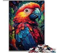 Rompecabezas de 1000 Piezas de Madera con diseño de Loro, Ideal para Decorar el hogar o la Oficina, 50x75cm, cumpleaños