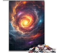 Rompecabezas de 1000 Piezas de Madera con un Agujero Negro de Colores navideño Obra de Arte humorística con Detalles de 50x75cm Un Regalo Ideal para Navidad o cumpleaños
