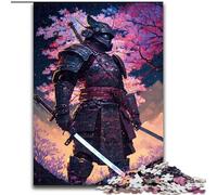 Rompecabezas de 1000 Piezas de Madera de Ninja Japonés, Ideal para Regalar en Familia 50x75cm Juguete de Inteligencia para Juegos Familiares en Interiores