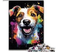 Rompecabezas de 1000 Piezas de Madera de Perro, Ideal para Decorar el hogar o la Oficina, 50x75cm, Ideal para Decorar tu casa o cumpleaños