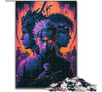 Rompecabezas de 1000 Piezas de Madera Ninja Killer, Divertido Juego de ingenio para Adolescentes, 50x75cm
