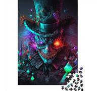 Rompecabezas de 1000 Piezas de Madera para Adultos, diseño de Virus, Ideal para Halloween, Juego Educativo, desafío, 1000 Piezas (38 x 26 cm)