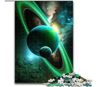 Rompecabezas de 1000 Piezas de Madera Universo de sueños Coloridos,Idea decoración del hogar 50x75cm para Adolescentes y familias,decoración desafío para el Cerebro