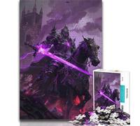 Rompecabezas de 1000 Piezas de Magic Knight para Adultos y Adolescentes Un Juego desafiante y Familiar Toda la Familia (38x26cm)