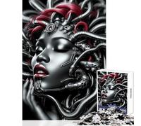 Rompecabezas de 1000 Piezas de Medusa mecánica Juguetes antiestrés Gran Regalo para Juegos educativos colección de Artistas Bellas Artes tamaño 50x75cm