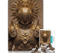 Rompecabezas de 1000 Piezas de Mighty Medieval Knight para Adolescentes Ayuda a ejercitar el Cerebro Juguetes adictivos para Cultivar la Paciencia Una Obra de Arte 38x26cm