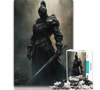 Rompecabezas de 1000 Piezas de Mighty Medieval Knight para Adolescentes Cada Pieza es única Un Juego desafiante y Divertido para Toda la Familia (38x26cm)
