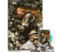 Rompecabezas de 1000 Piezas de Mighty Medieval Knight para Adolescentes Diversión Familiar Toda la Familia 38x26cm