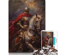Rompecabezas de 1000 Piezas de Mighty Medieval Knight para Adultos, Ideal como Juego Educativo o como Regalo para Toda la Familia (38x26cm)
