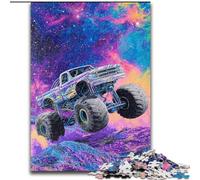 Rompecabezas de 1000 Piezas de Monster Truck Impossible para Adultos, Actividad para Adultos y familias, Regalo de decoración del hogar (tamaño 50x75cm)