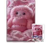 Rompecabezas de 1000 Piezas de Monstruo de Almohadas Desnuda, Juego Divertido de Aprendizaje Consciente, Celebraciones Alegres, Tamaño 38x26cm