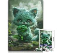 Rompecabezas de 1000 Piezas de Monstruo de Brócoli Desnuda para Adolescentes, Actividad Educativa Divertida y Lógica, Sentimiento Cálido, Tamaño 50x75cm