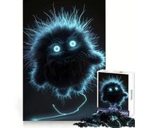 Rompecabezas de 1000 Piezas de Monstruo Negro sin Esponjosidad para Adolescentes Estimulación cognitiva Relajación Informal Corte preciso Regalo Ideal (38x26cm)