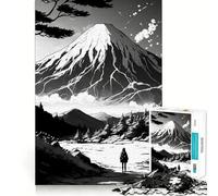 Rompecabezas de 1000 Piezas de Montaña Nevada para Adultos, Juguete para ejercitar la Mente, para Fortalecer los Lazos Familiares, Corte de precisión, Regalo Creativo (50x75cm)