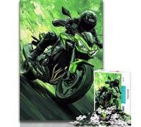 Rompecabezas de 1000 Piezas de Motocicletas geniales para Adultos y Adolescentes Entrena tu Cerebro y Tus Manos Regalos para Amigos y Familiares 26x38cm
