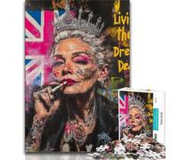 Rompecabezas de 1000 Piezas de Mujeres británicas para Adultos y Adolescentes Toda la Familia 26x38cm