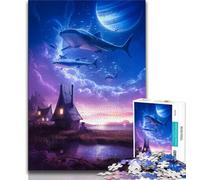 Rompecabezas de 1000 Piezas de Mystical Worlds para Adultos Juguetes educativos de Aprendizaje Juegos Familiares Que fomentan el Amor en Pareja (50x75cm)