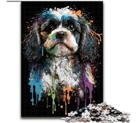 Rompecabezas de 1000 Piezas de Osito de Peluche Colorido de Madera, Actividad Divertida para Hacer en casa, 50x75cm, Juego de ingenio para Adolescentes, Fiestas