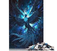 Rompecabezas de 1000 Piezas de Pájaro Enigmático Volando para Rompecabezas de cartón, Juguetes educativos, Regalos navideños, 1000 Piezas (75 x 50 cm)