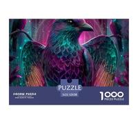Rompecabezas de 1000 Piezas de pájaro, Hermoso pajarito para Adultos, Juego Educativo, decoración del hogar, desafío, Alta dificultad, Regalos de cumpleaños, 52 x 38 cm/1000 Piezas