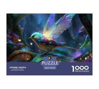 Rompecabezas de 1000 Piezas de pájaro, Hermoso pajarito para Adultos, Juego Educativo, decoración del hogar, difícil, desafiante, para cumpleaños Masculino y Femenino, 70 x 50 cm/1000 Piezas, Regalos