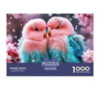 Rompecabezas de 1000 Piezas de pájaro, Hermoso pajarito para Adultos, Juego Educativo, decoración del hogar, desafío, Alta dificultad, cumpleaños Masculino y Femenino, 52 x 38 cm/1000 Piezas, Regalos