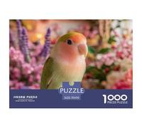 Rompecabezas de 1000 Piezas de pájaro, Hermoso pajarito, para Adultos Mayores de 12 años, Juegos educativos, decoración del hogar, desafío, Alta dificultad, Regalos de cumpleaños,