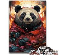 Rompecabezas de 1000 Piezas de Pandas Coloridos para Adolescentes ¡Divertido Juego! Cada Pieza es única Desafiante y Divertido Juego Familiar (50x75cm)