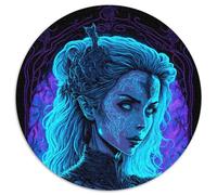 Rompecabezas de 1000 Piezas de Papel con Retrato gótico Un Rompecabezas DIY desafiante para entusiastas, Relajarse (67,5x67,5cm)