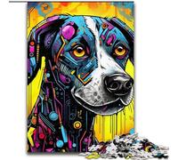Rompecabezas de 1000 Piezas de Perro mecánico de cartón Un desafiante Rompecabezas para Hacer tú Mismo Familiar o Decorativo 1000 Piezas(26x38cm)