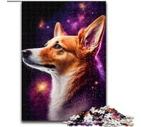 Rompecabezas de 1000 Piezas de Perro Nebulosa cósmica para Adultos, Juego Interactivo Familiar, Ideal para Adolescentes, Regalo de ingenio (tamaño 26x38cm)