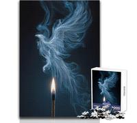 Rompecabezas de 1000 Piezas de Phoenix Rising from Flame para Adolescentes, Juego Educativo de concentración Mental, Idea conmovedora, tamaño 38x26cm