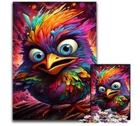 Rompecabezas de 1000 piezas de pollito psicodélico, rompecabezas difícil para adultos y adolescentes, noche de juegos en familia, idea de regalo para estimular el cerebro, 50x75cm/19,68x29,52 pulgadas