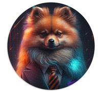 Rompecabezas de 1000 Piezas de Pomerania Boss. Este Rompecabezas de 1000 Piezas desarrolla la coordinación Ojo-Mano cumpleaños (67,5 x 67,5 cm).