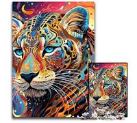 Rompecabezas de 1000 Piezas de Puma Colorido, Adultos,un desafiante Rompecabezas para Adolescentes,un Divertido Juego Interactivo para Toda la Familia,26x38cm