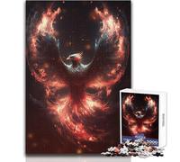 Rompecabezas de 1000 Piezas de Rising Phoenix para Adolescentes, Juego Interactivo de Pensamiento lógico, Regalo Ideal para Ocasiones memorables, tamaño 38x52cm