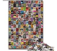 Rompecabezas de 1000 Piezas de Rock First, Fabricado en Madera, Ideal para familias Juguete Educativo de 50x75cm para Adolescentes y decoración del hogar