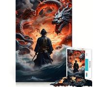 Rompecabezas de 1000 Piezas de Samurai Sekiro para Adolescentes, Juguete para estimular la lógica, diversión en Interiores, Borde Premium, Regalo Memorable (38x26cm)