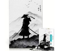 Rompecabezas de 1000 Piezas de Sekiro Shadows Die Twice para Adolescentes Juguete Que desafía la Mente Pasatiempo Tranquilo Corte preciso Regalo de Temporada (38x52cm)