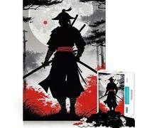 Rompecabezas de 1000 Piezas de Sekiro Shadows Die Twice para Adultos: Mejora la Memoria, Alivia la ansiedad y Decora la Pared con Bordes Afilados (50x75cm)