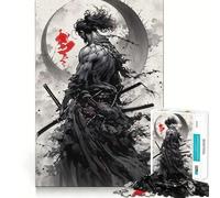 Rompecabezas de 1000 Piezas de Sekiro Shadows Die Twice para Adultos: Mejora la Memoria, Alivia la ansiedad y Decora la Pared con Bordes Afilados (38x26cm)