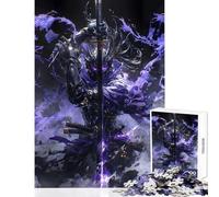 Rompecabezas de 1000 Piezas de Shadow Warrior Juguete para decoración de Pared Gran Regalo para Juegos Juego práctico con póster a Juego y Hoja de Trivia tamaño 38x52cm